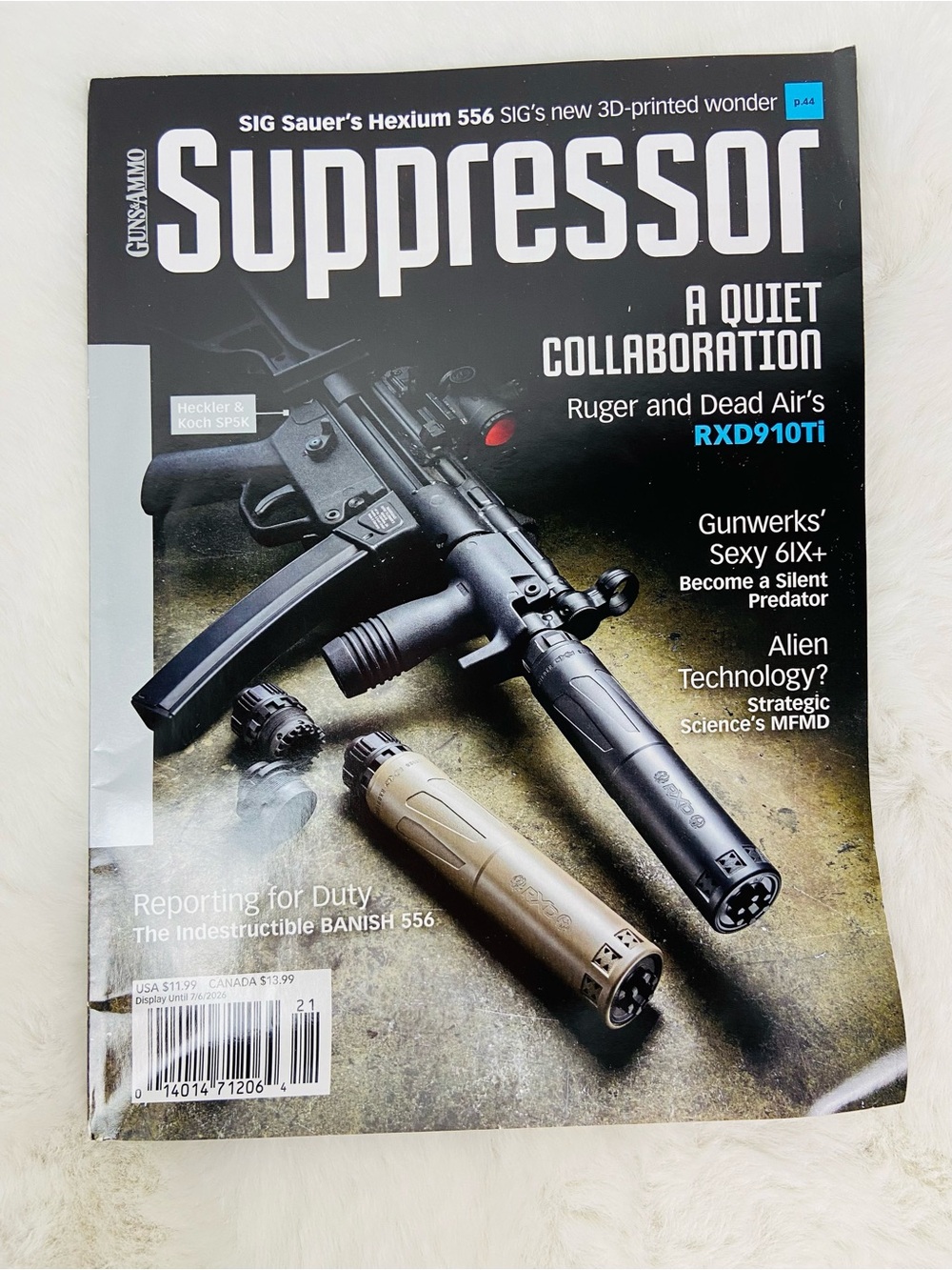 Guns & ammo Suppressor a quiet calibration Magazine